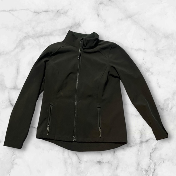 NOBLE S weather proof zip up basic black - Picture 1 of 6